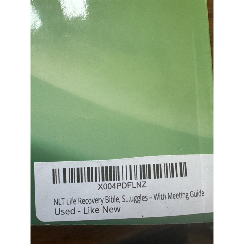 Life Recovery Bible NLT Used 2nd Ed Softcover GUC - Picture 7 of 10
